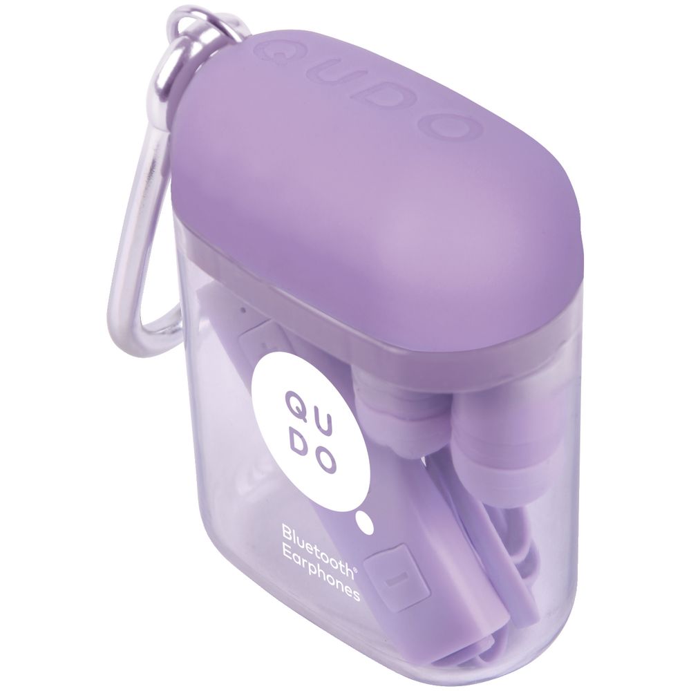 Qudo Bluetooth Earphones Purple