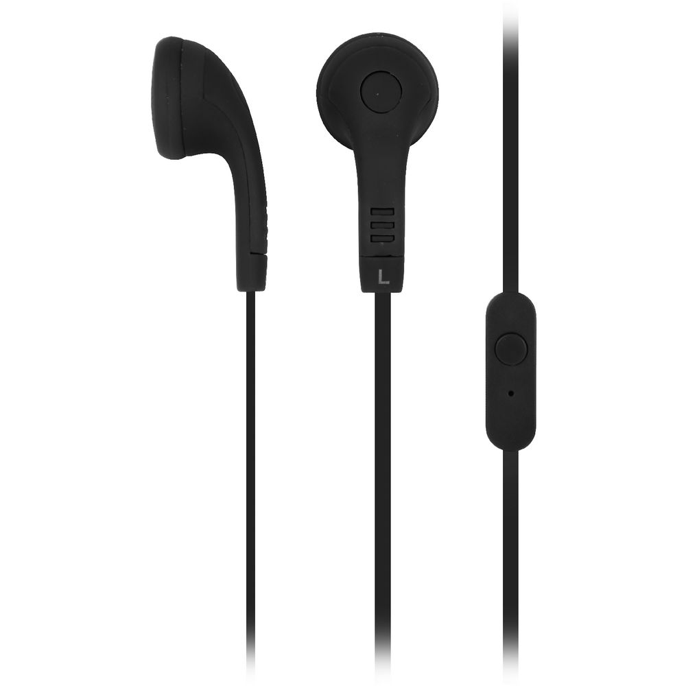 Qudo Earphones with Mic Black