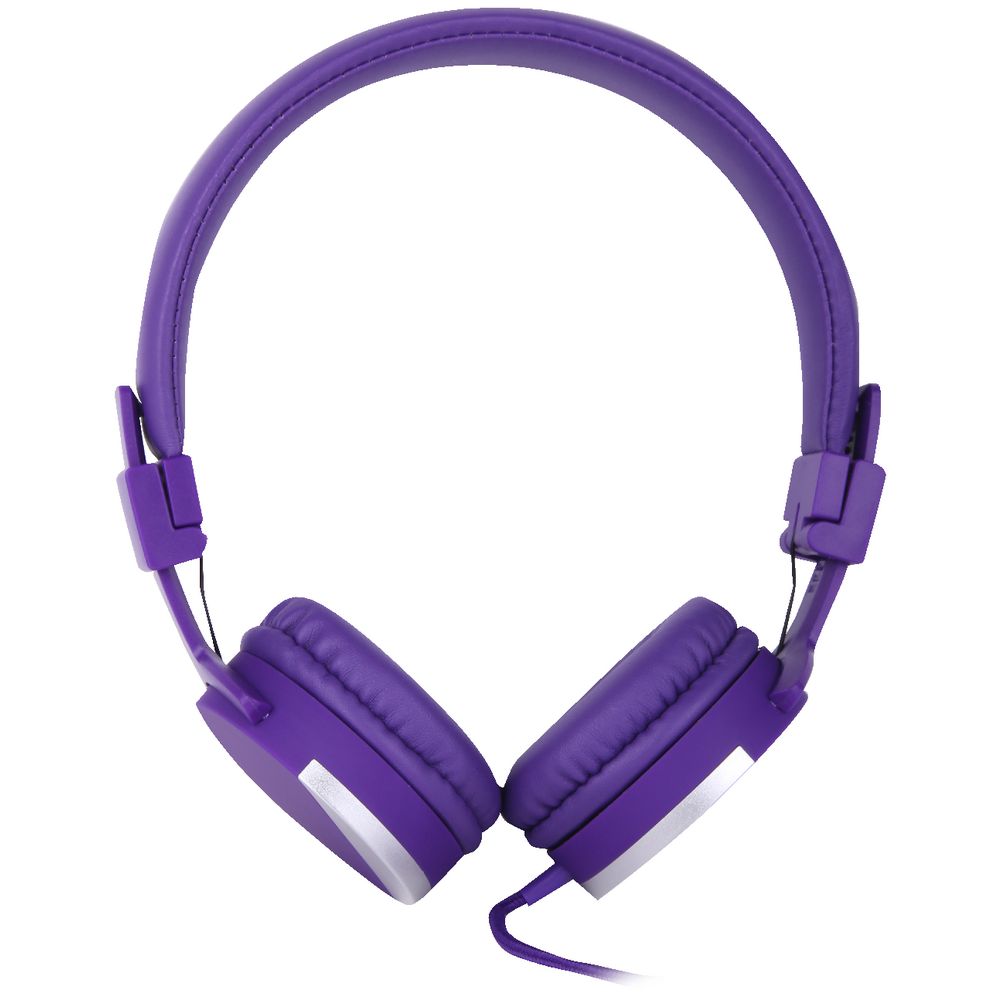 Qudo Lightweight Headphones Purple