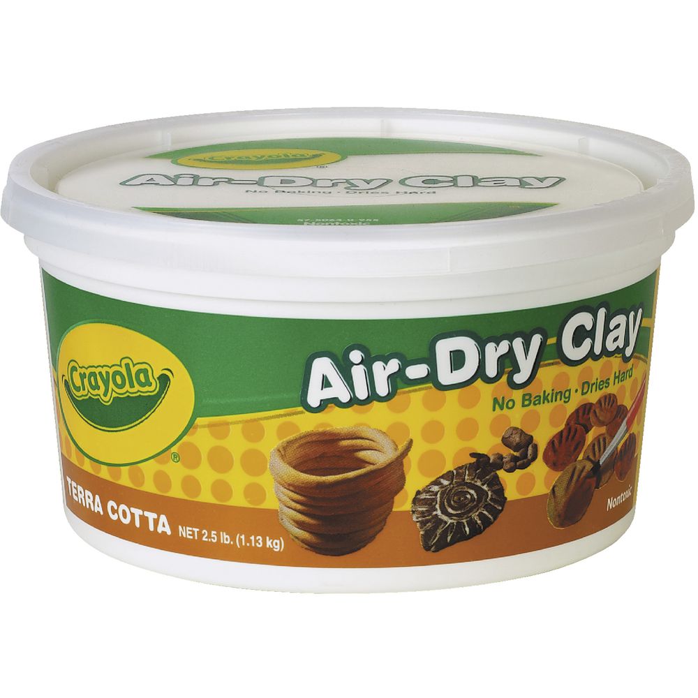 Crayola Air Dry Clay Terracotta 1.13kg