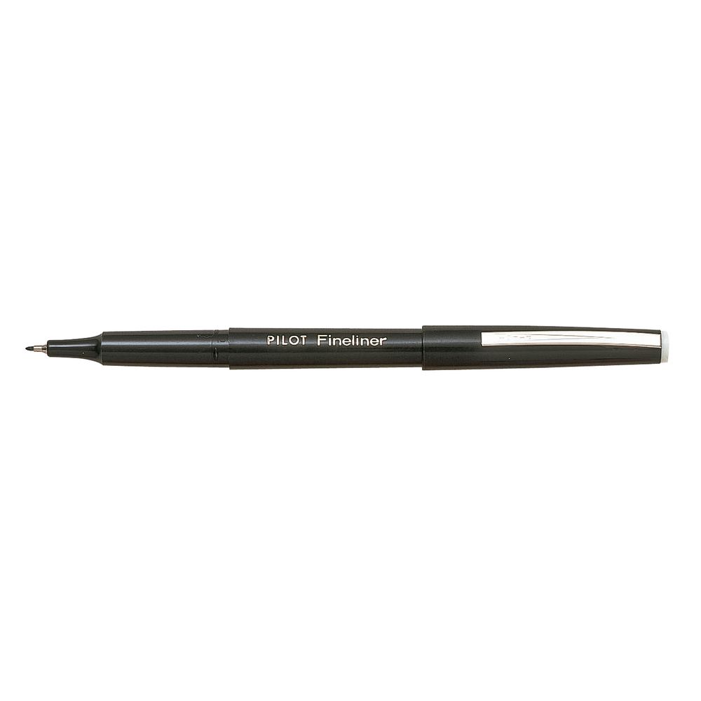 Pilot 0.4mm Fineliners Black 4 Pack