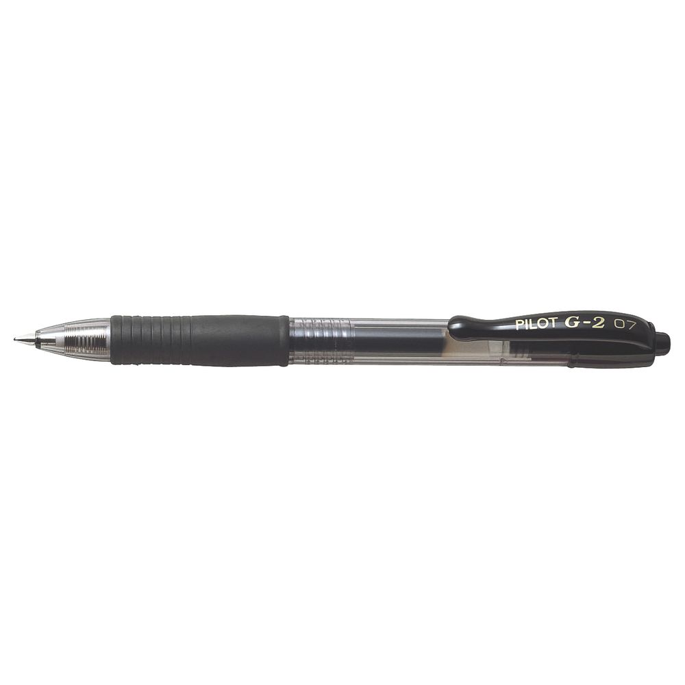 Pilot G-2 Fine Retractable Gel Pens Black 4 Pack