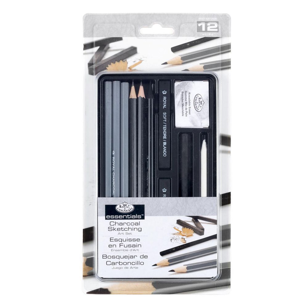 Royal Langnickel Sketching Pencil Tin Art Set 13 Pack Officeworks