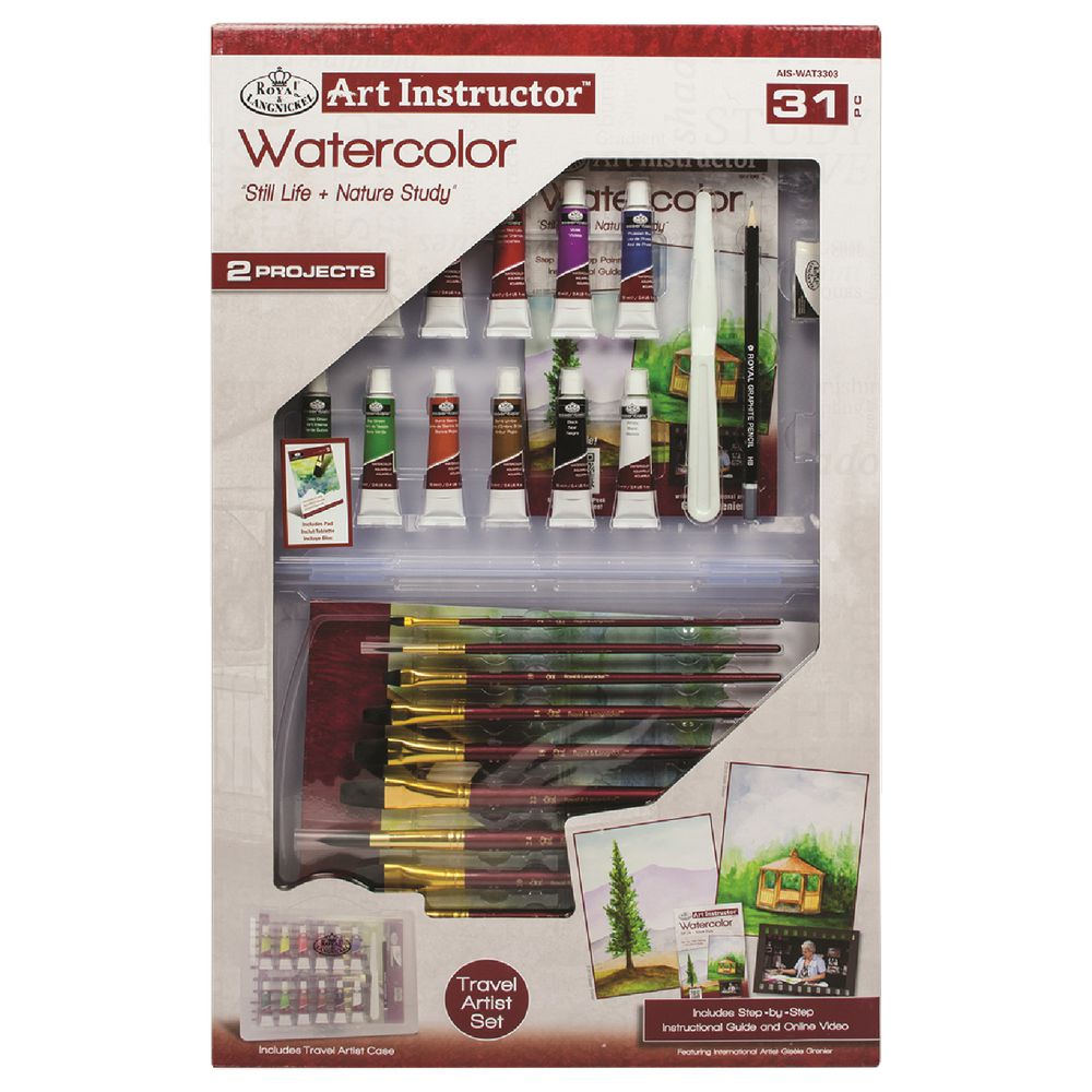 Royal & Langnickel Watercolour Travel Set