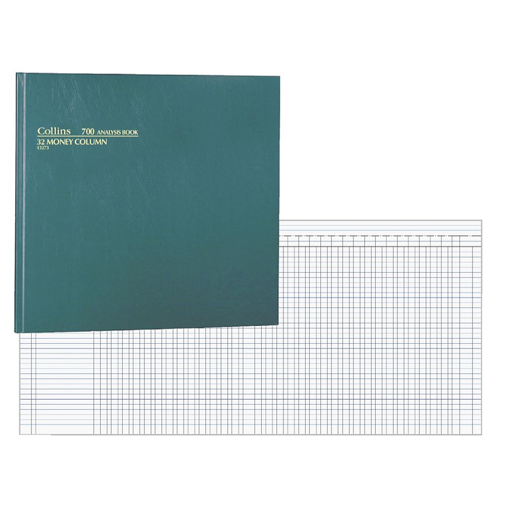 Collins 700 Series Analysis Book 32 Money Column Green