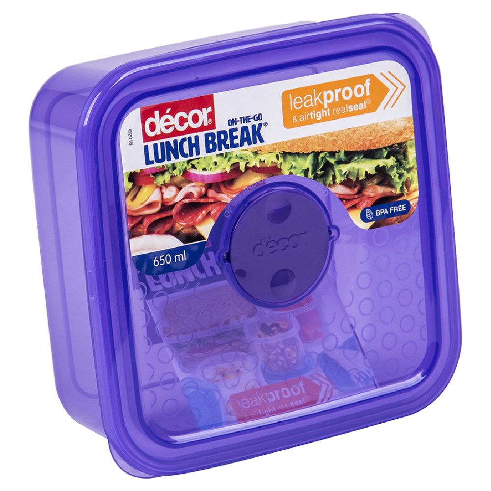 Decor Lunchbreak Lunch Box 650mL
