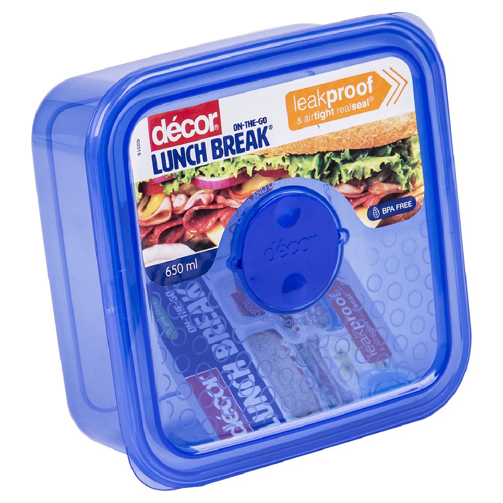 Decor Lunchbreak Lunch Box 650mL