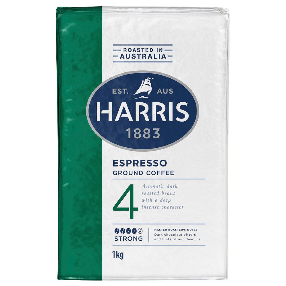 Harris Espresso Ground Coffee 1kg
