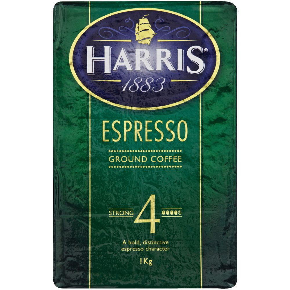 Harris Espresso Ground Coffee 1kg