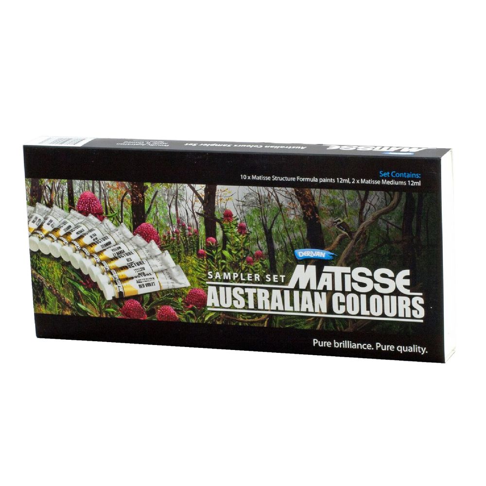 Derivan Matisse Australian Colours 12mL Set of 12