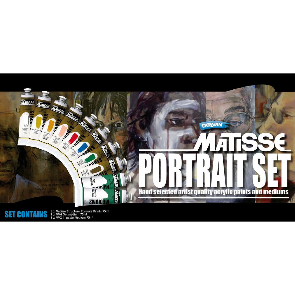 Derivan Structure Portrait 75mL Set of 10