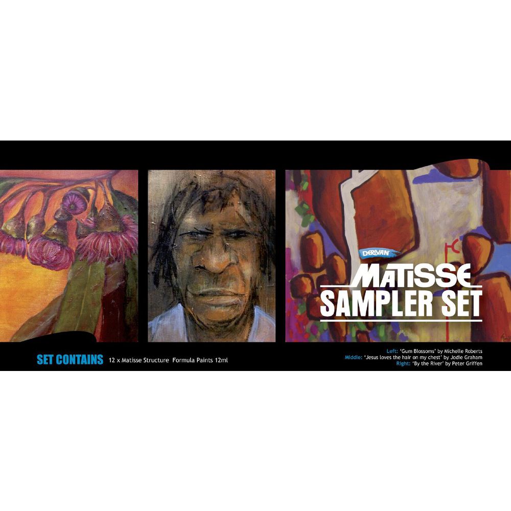 Derivan Matisse Structure Sample 12mL Set of 12
