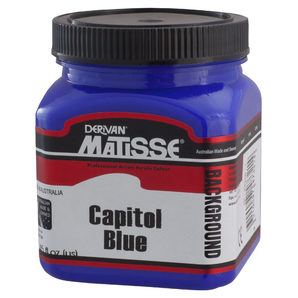 Derivan Background Paint 250mL Capitol Blue