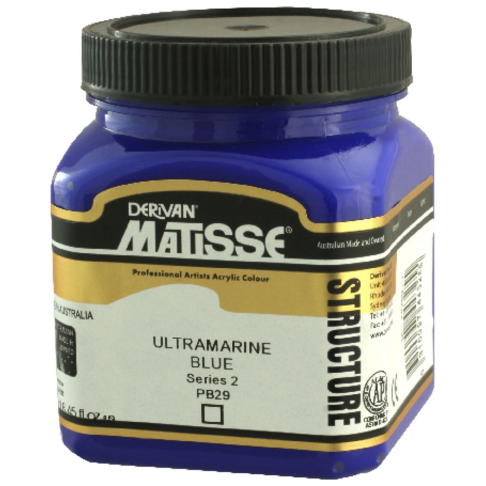 Derivan Structure Paint 250mL Ultra Blue
