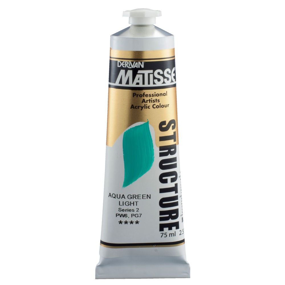 Derivan Structure Paint 75mL Aqua Green Light S2