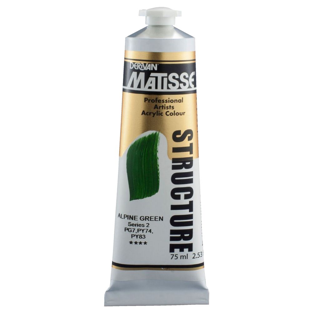 Derivan Structure Paint 75mL Alpine Green S2