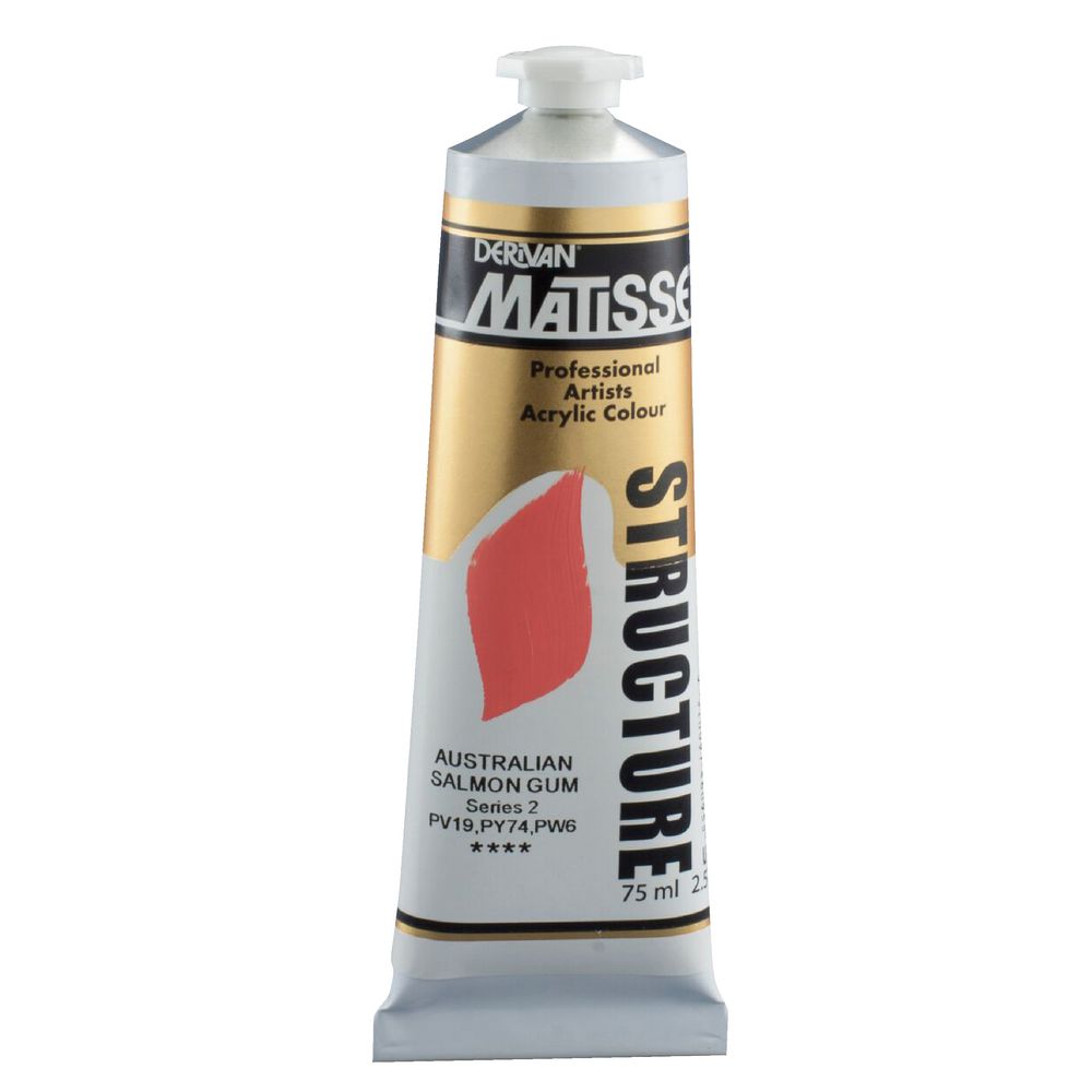 Derivan Structure Paint 75mL Australian Salmon Gum S2