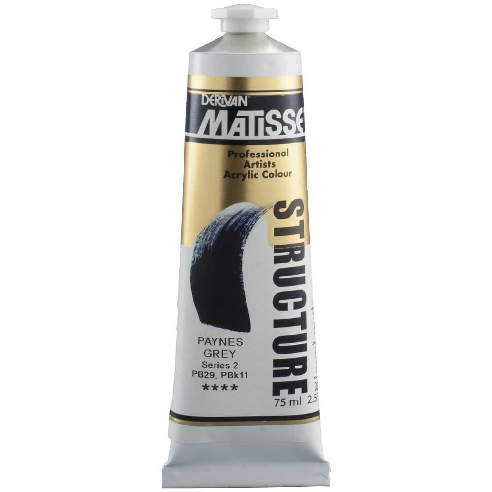 Derivan Structure Paint 75mL Payne's Grey S2