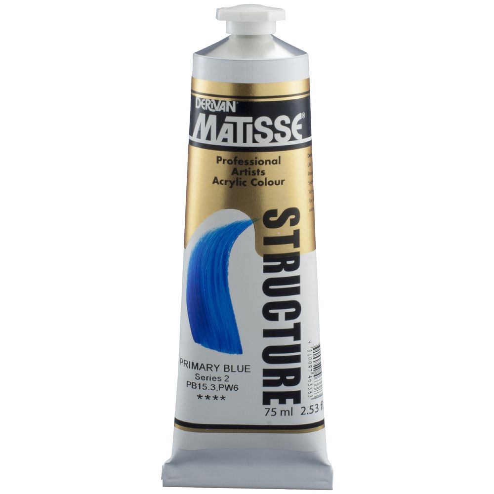 Derivan Structure Paint 75mL Primary Blue S2