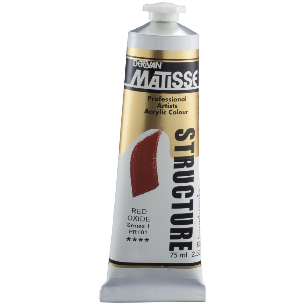 Derivan Structure Paint 75mL Red Oxide S1