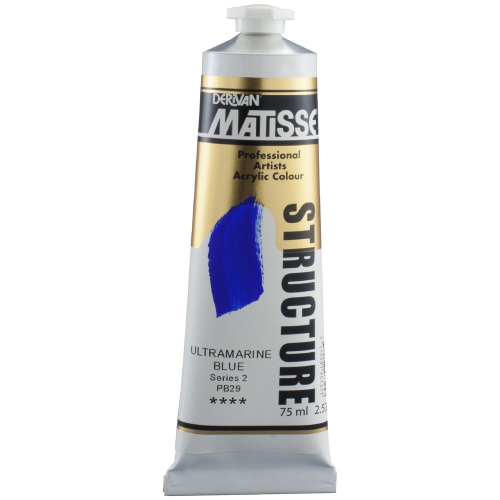 Derivan Structure Paint 75mL Ultra Blue S2