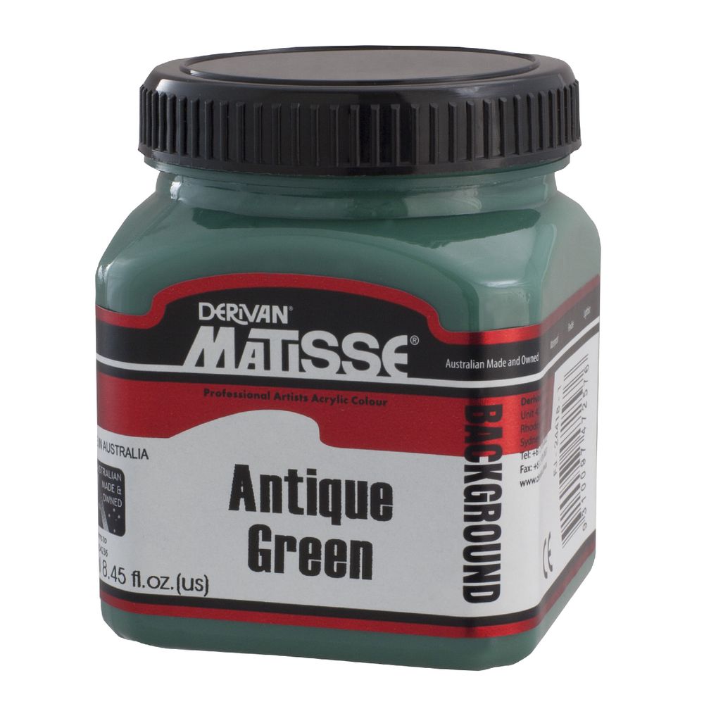 Derivan Background Paint 250mL Antique Green