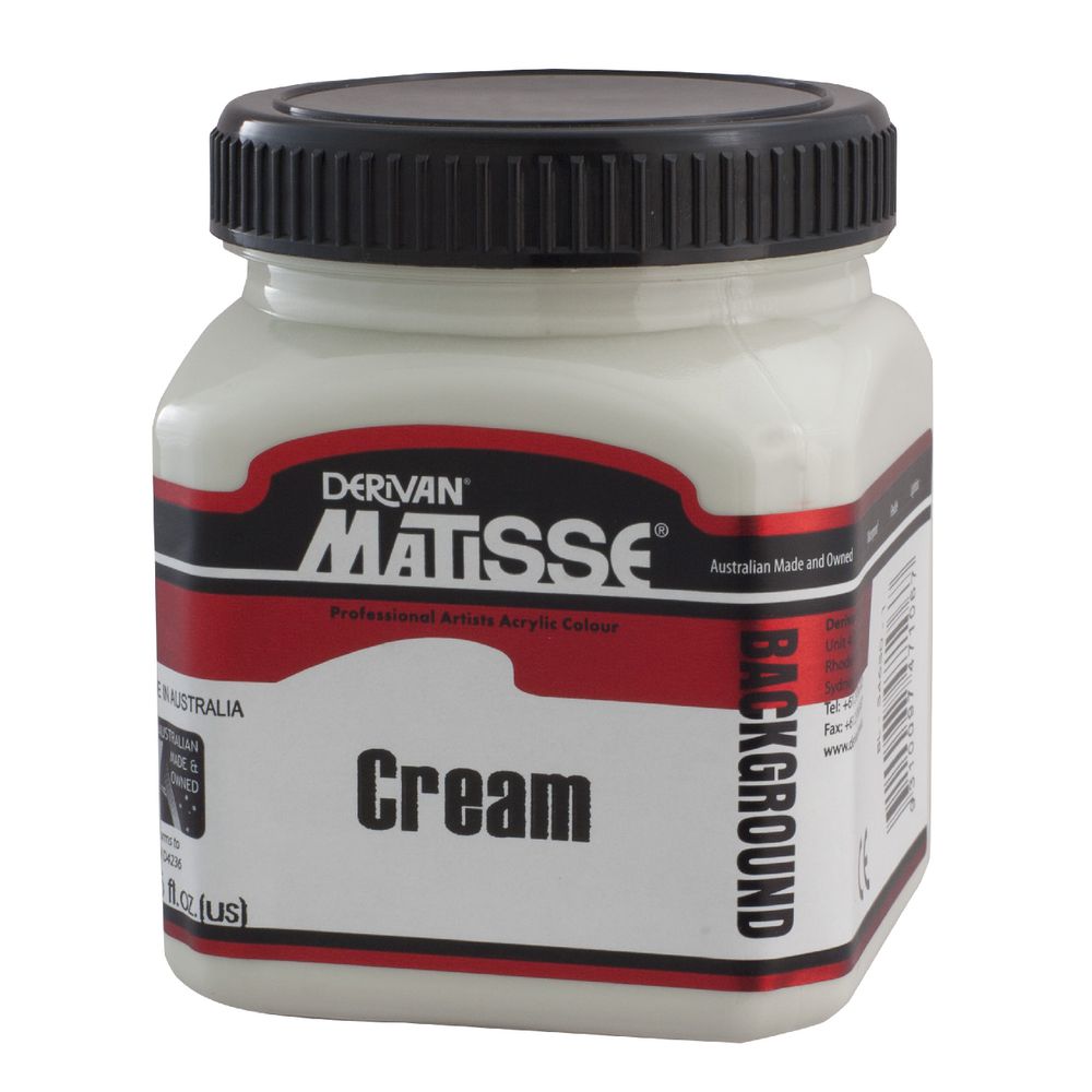 Derivan Background Paint 250mL Cream