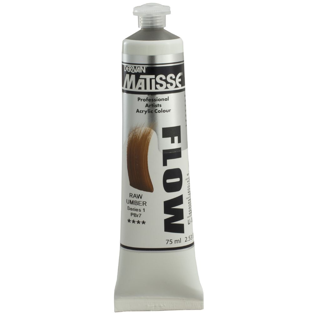 Derivan Flow Paint 75mL Raw Umber S1