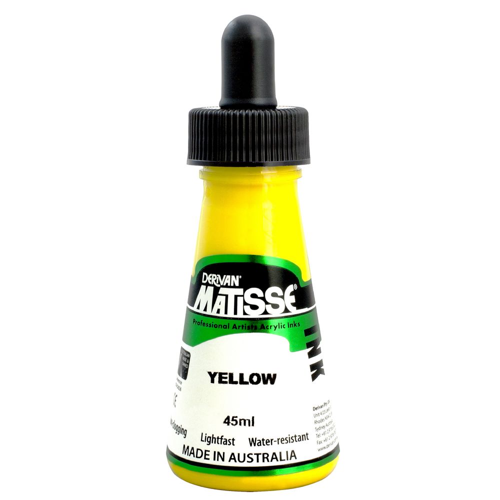 Derivan Matisse Ink 45mL Yellow