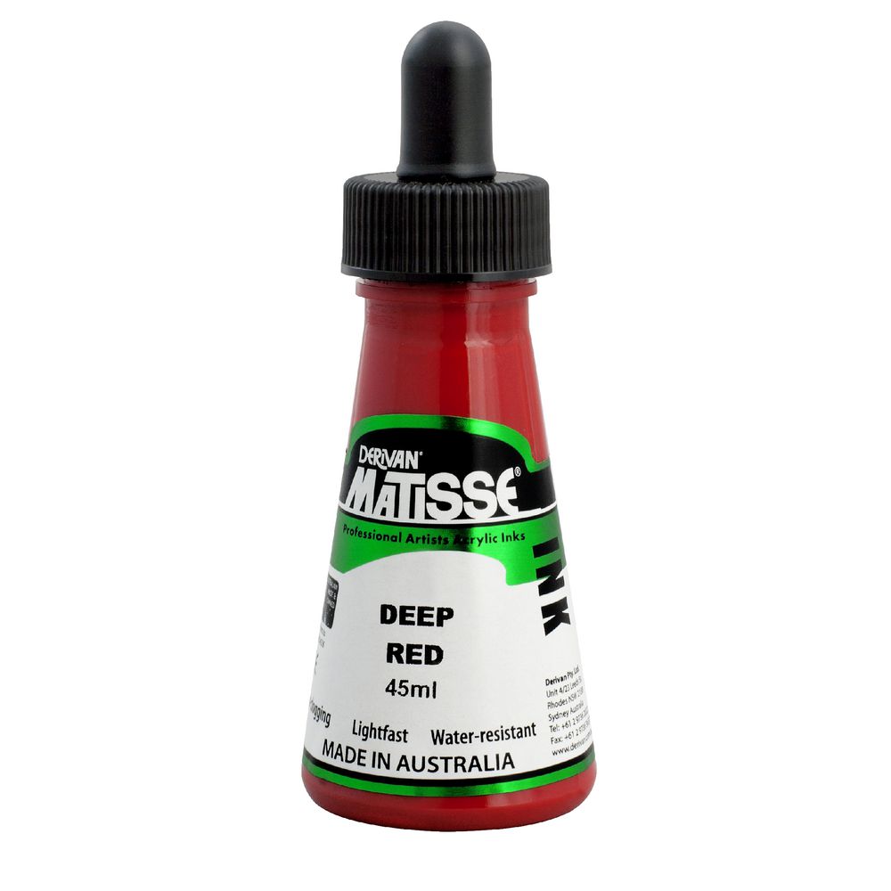 Derivan Matisse Ink 45mL Deep Red