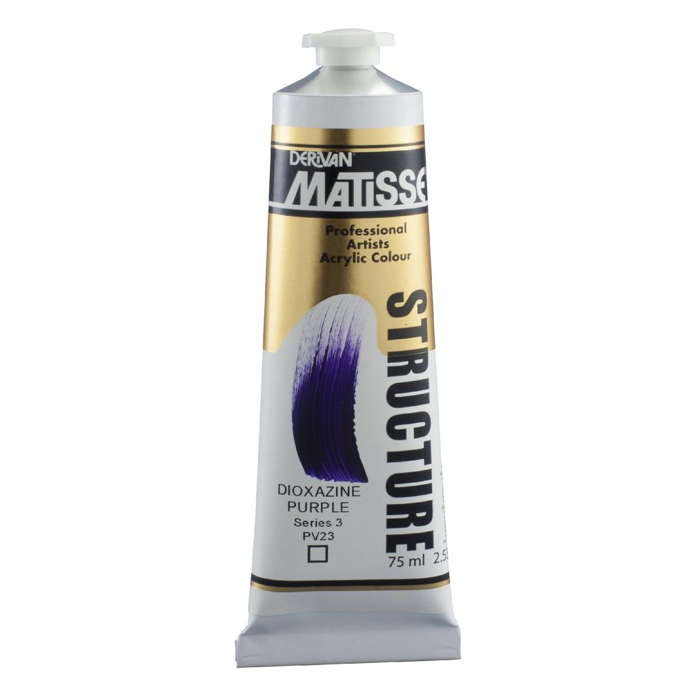 Derivan Structure Paint 75mL Dioxazine Purple S3