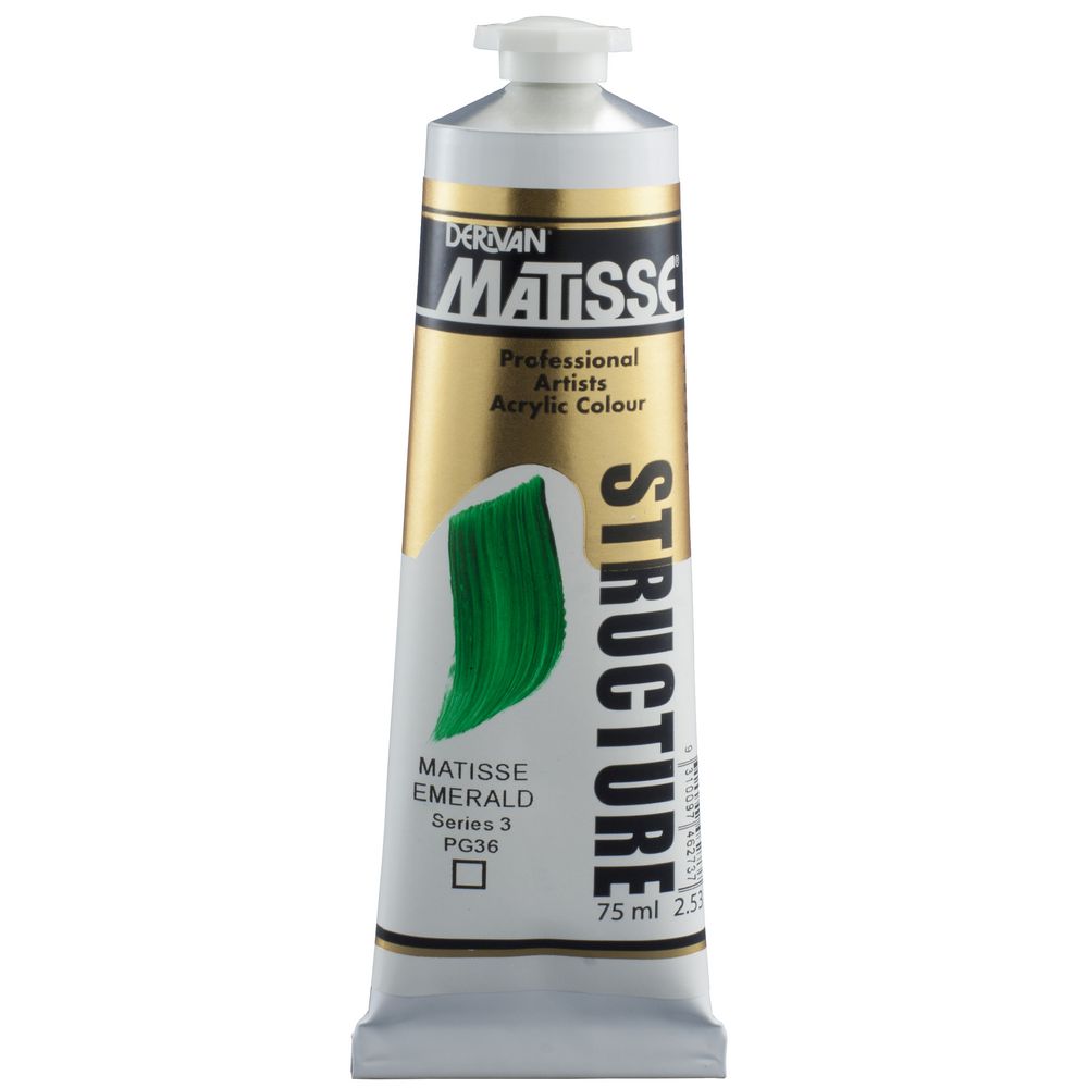 Derivan Structure Paint 75mL Matisse Emerald S3