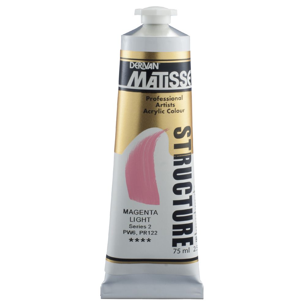 Derivan Structure Paint 75mL Magenta Light S2