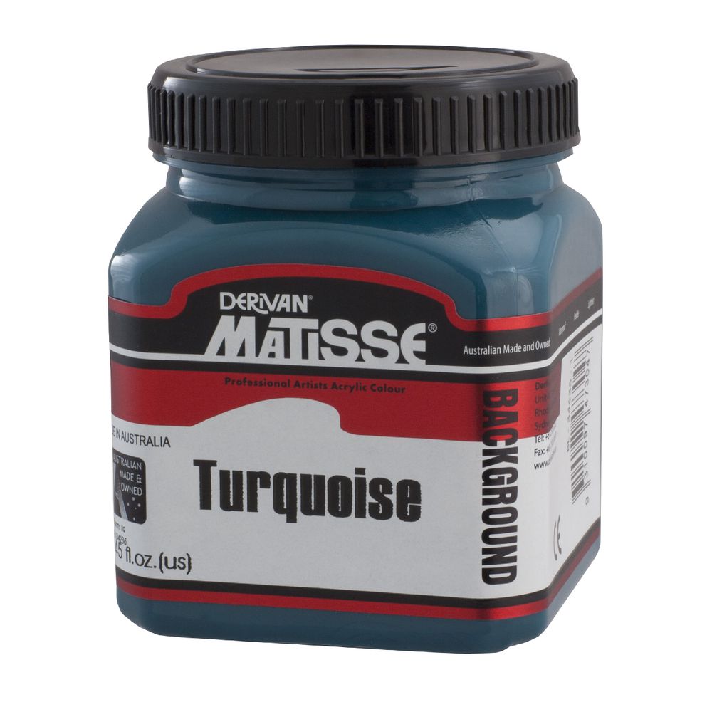 Derivan Background Paint 250mL Turquoise