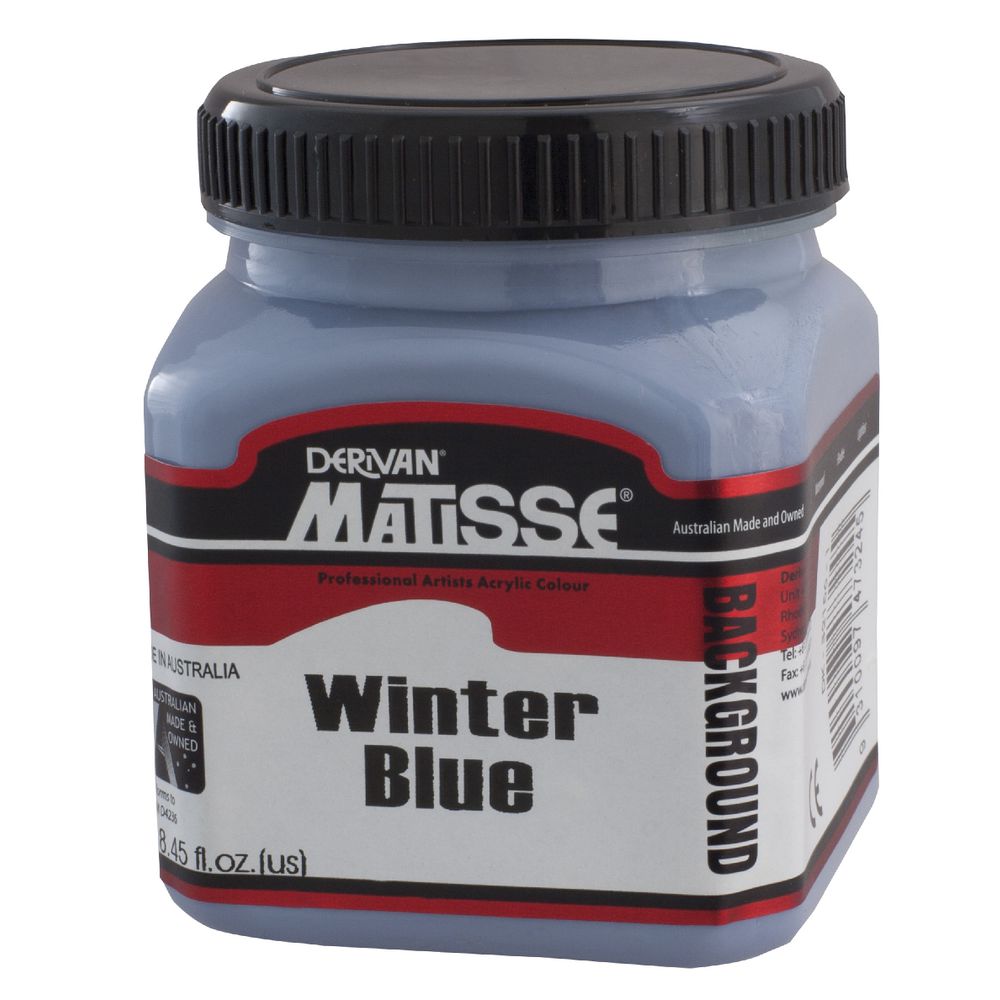 Derivan Background Paint 250mL Winter Blue
