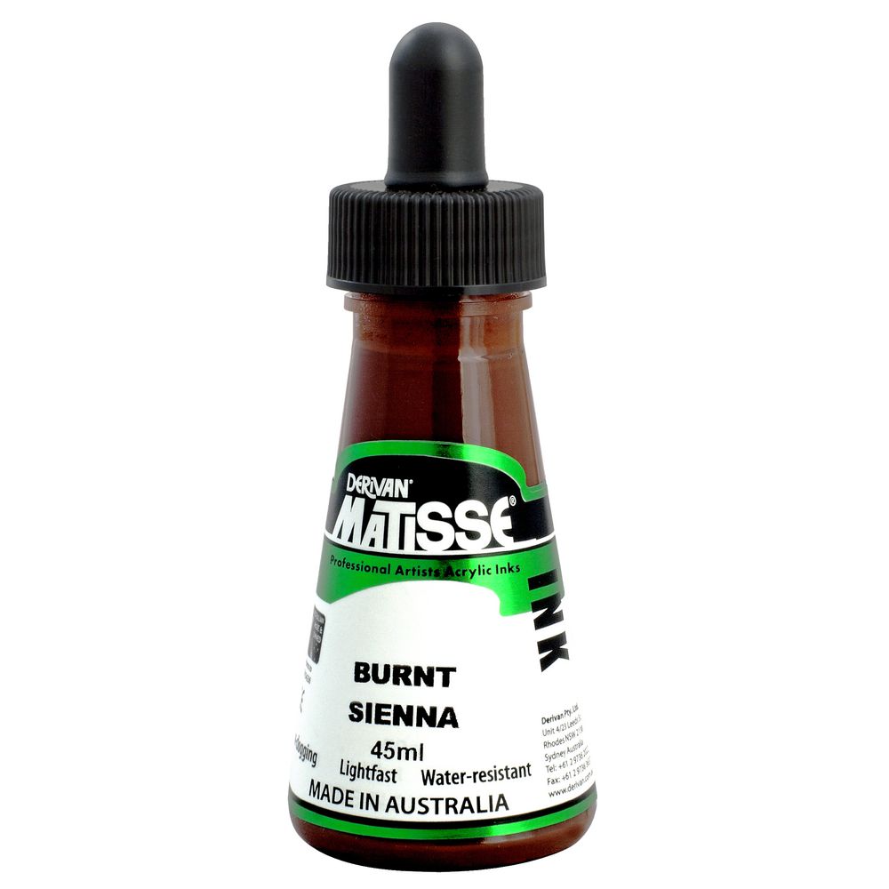 Derivan Matisse Ink 45mL Burnt Sienna