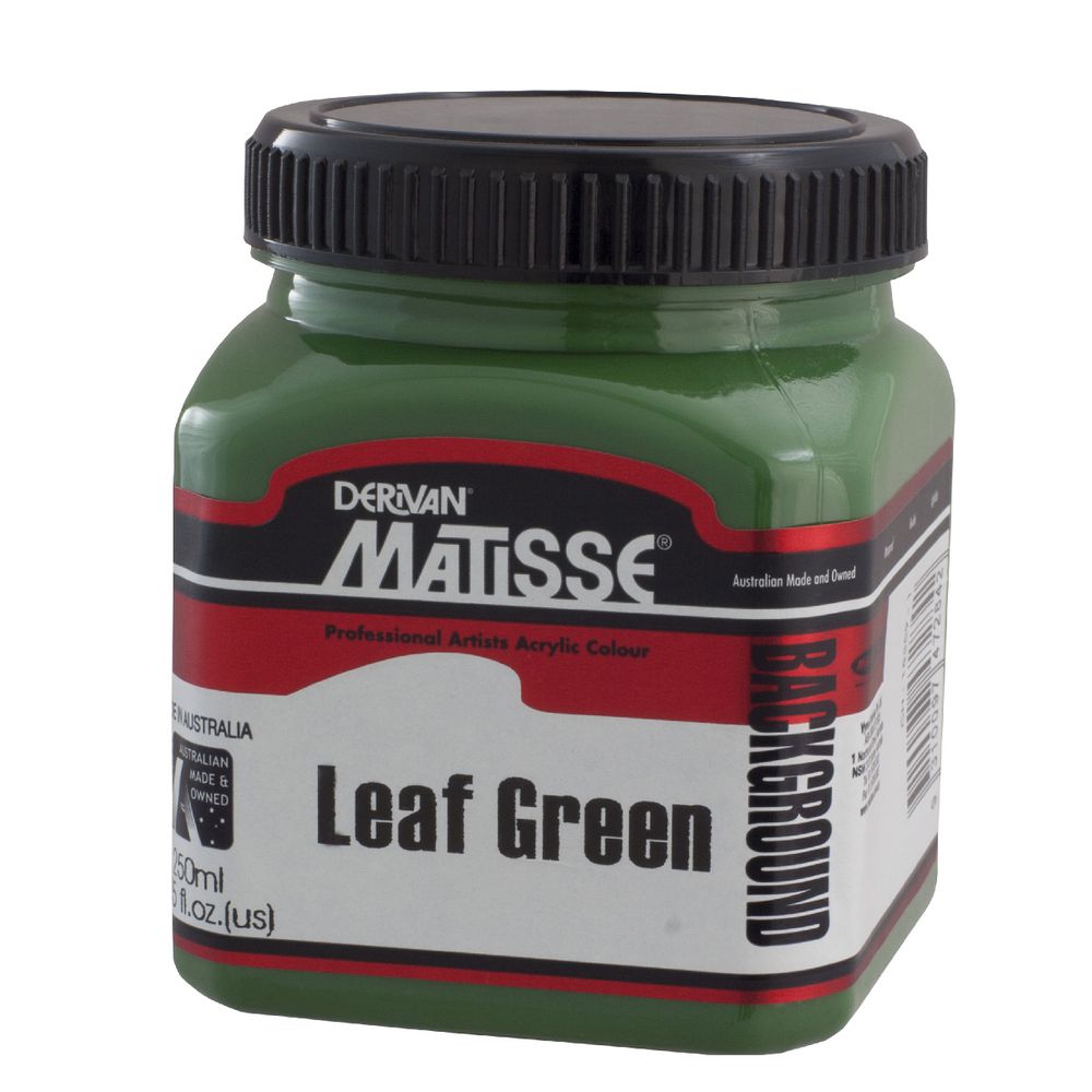 Derivan Background Paint 250mL Leaf Green