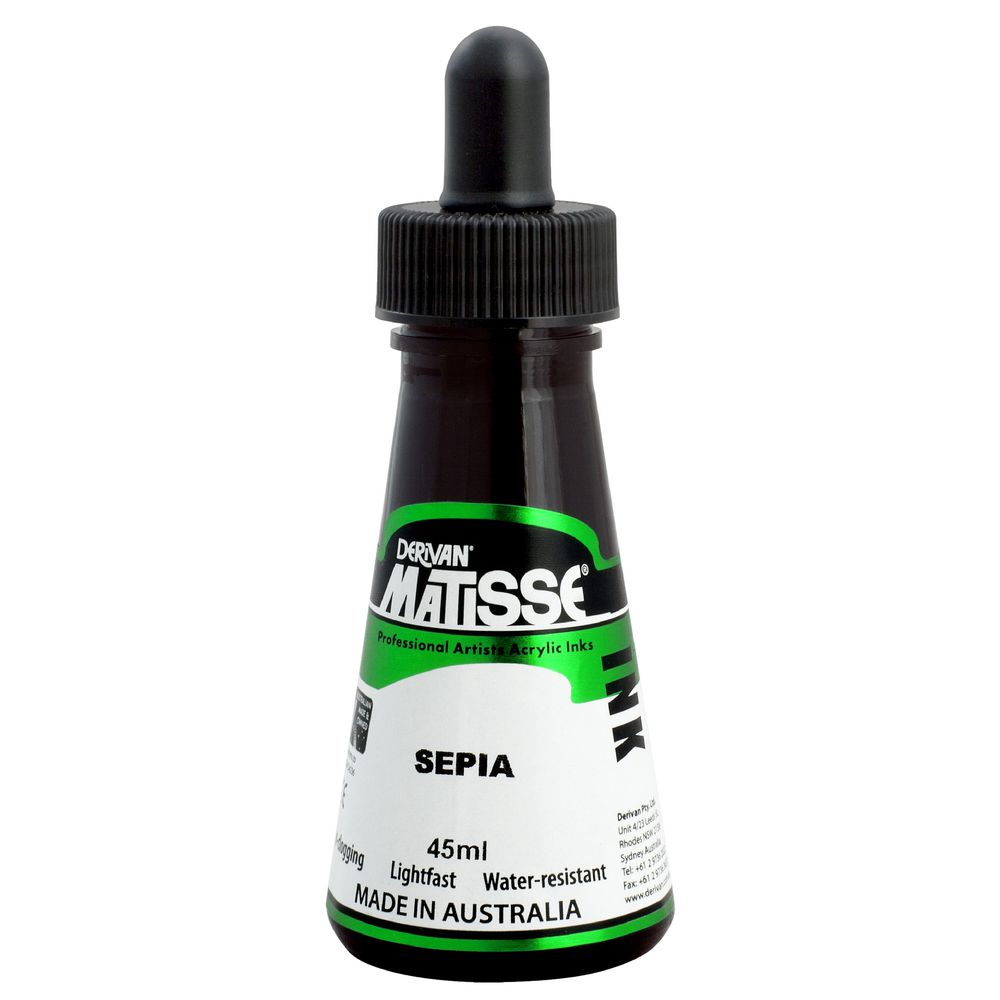Derivan Matisse Ink 45mL Sepia