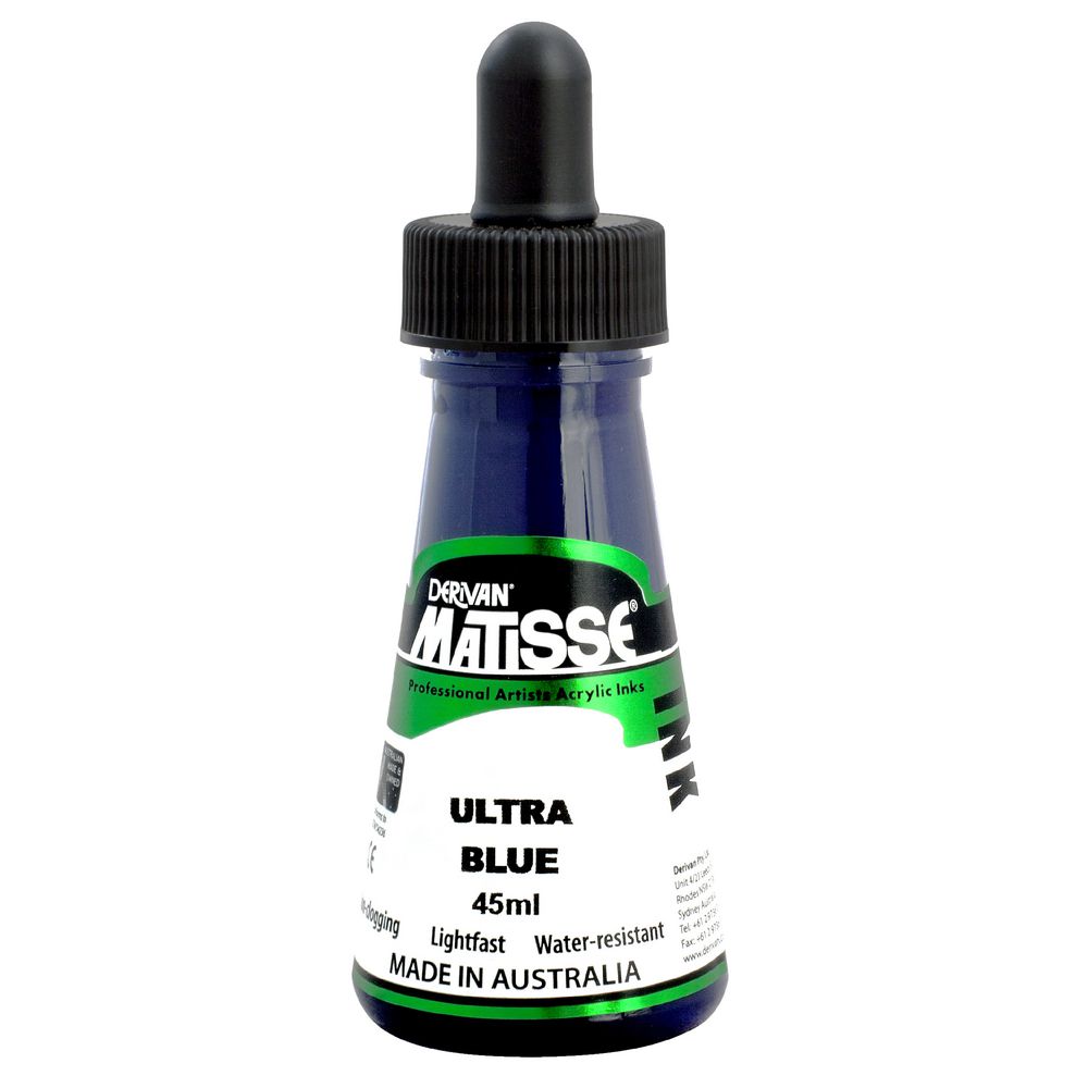 Derivan Matisse Ink 45mL Ultra Blue