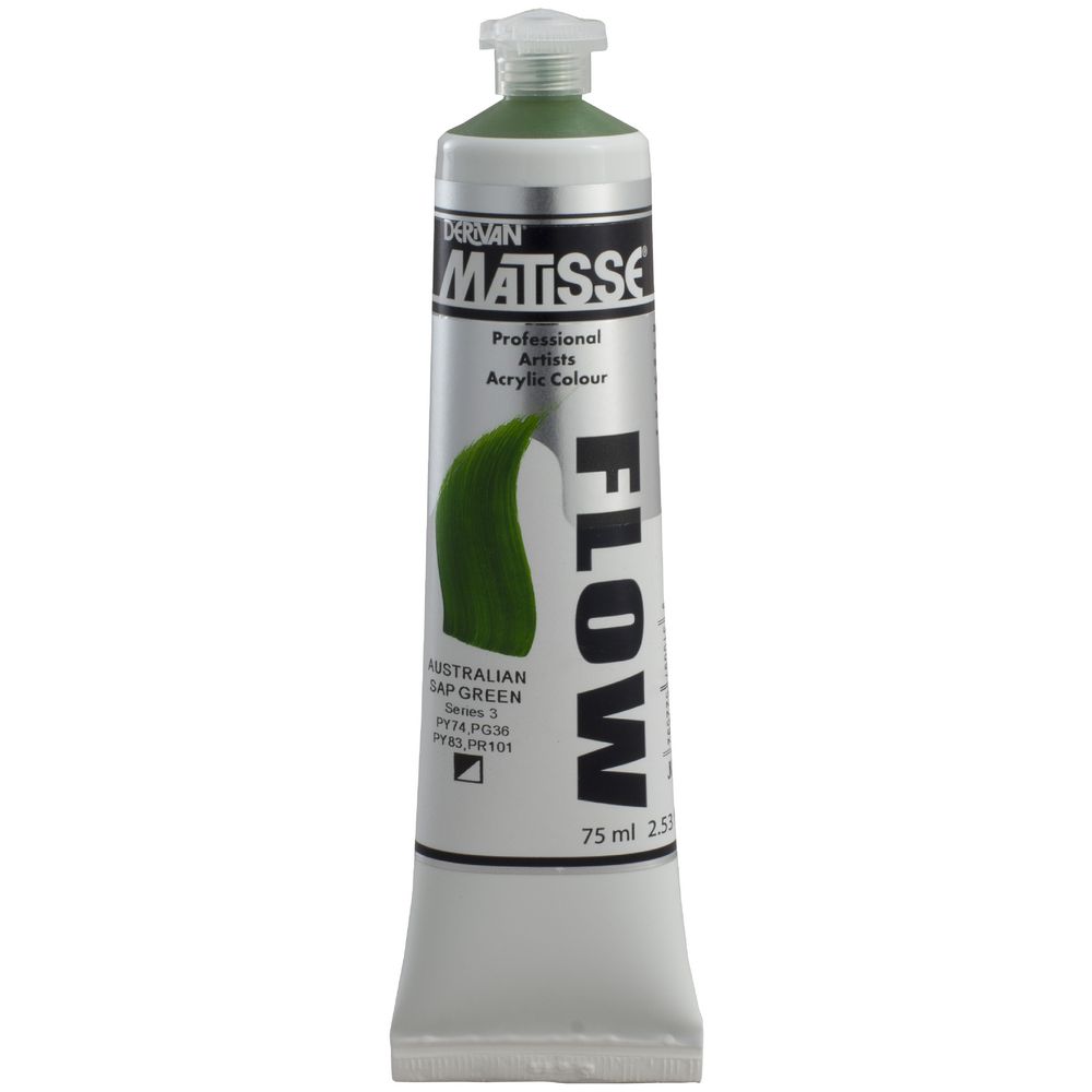 Derivan Flow Paint 75mL Australian Sap Green S3