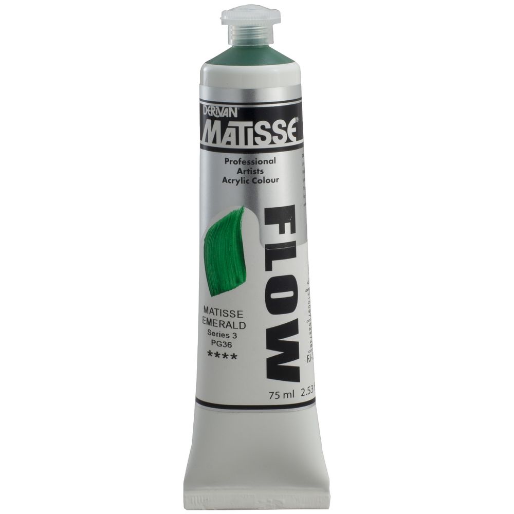 Derivan Flow Paint 75mL Matisse Emerald S3