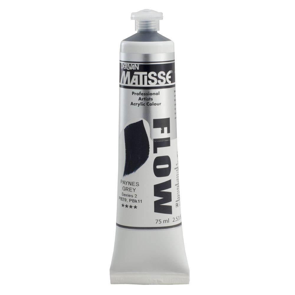 Derivan Flow Paint 75mL Payne's Grey S2
