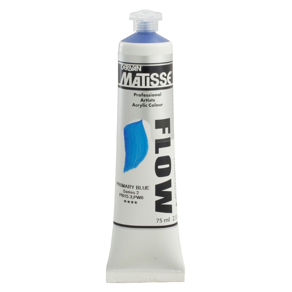 Derivan Flow Paint 75mL Primary Blue S2
