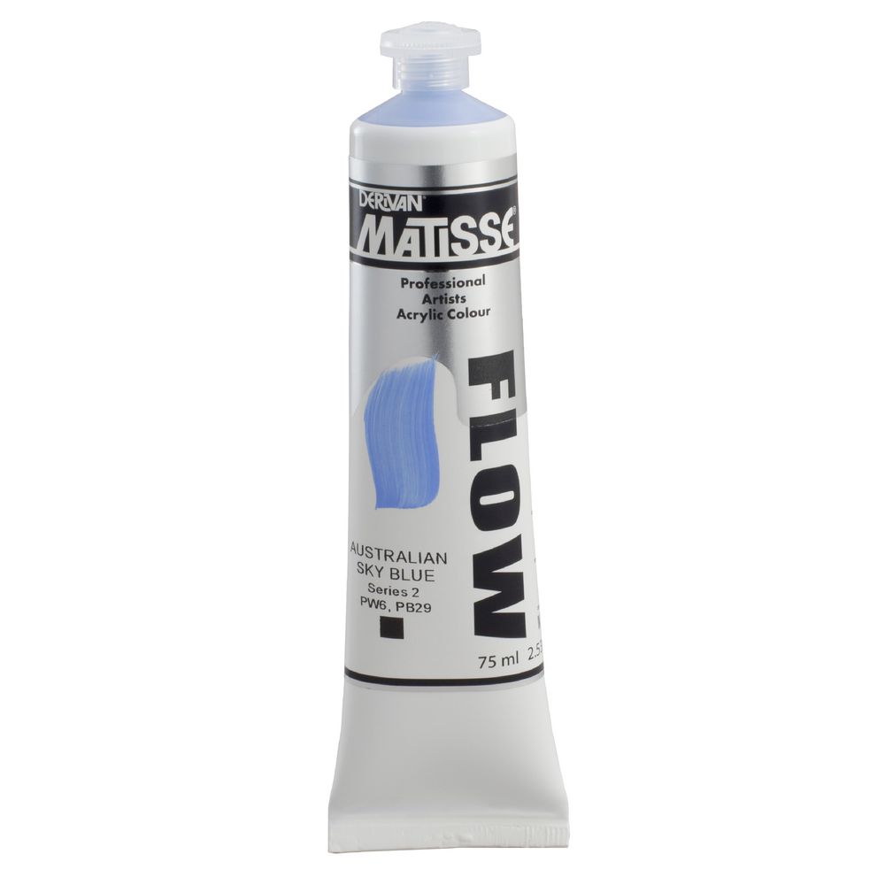 Derivan Flow Paint 75mL Australian Sky Blue S2