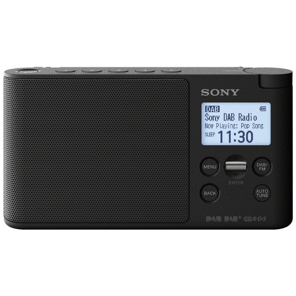 Sony DAB Portable Digital Radio Black