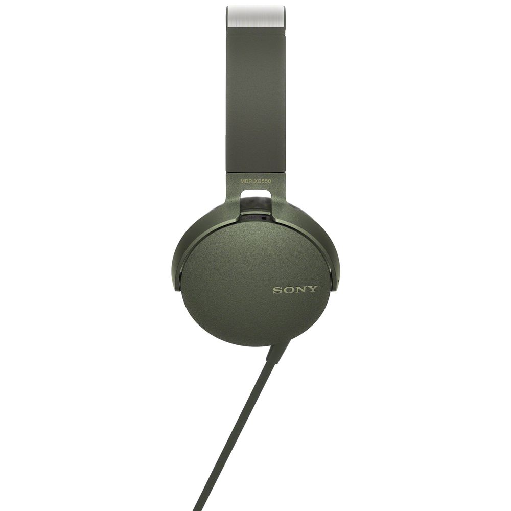 Sony Extra Bass Headphones Green