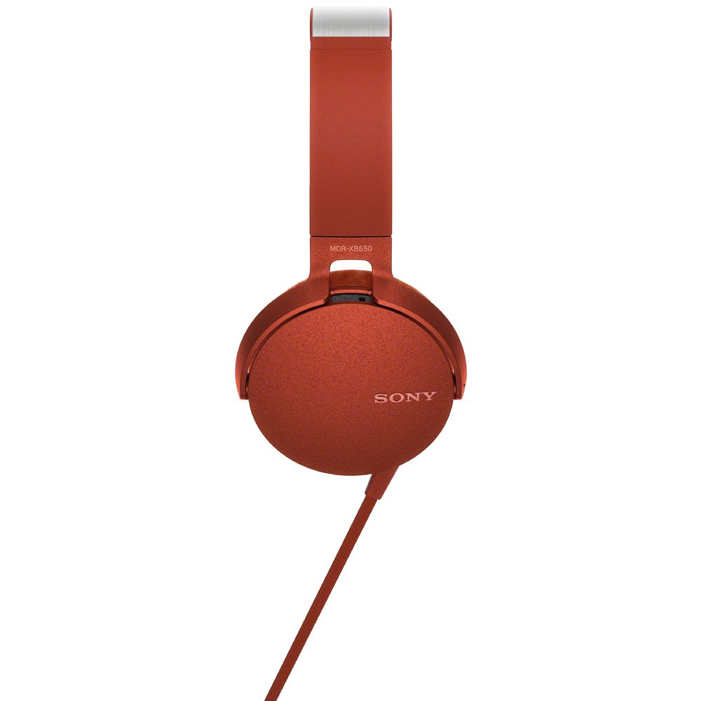 Sony Extra Bass Headset Red