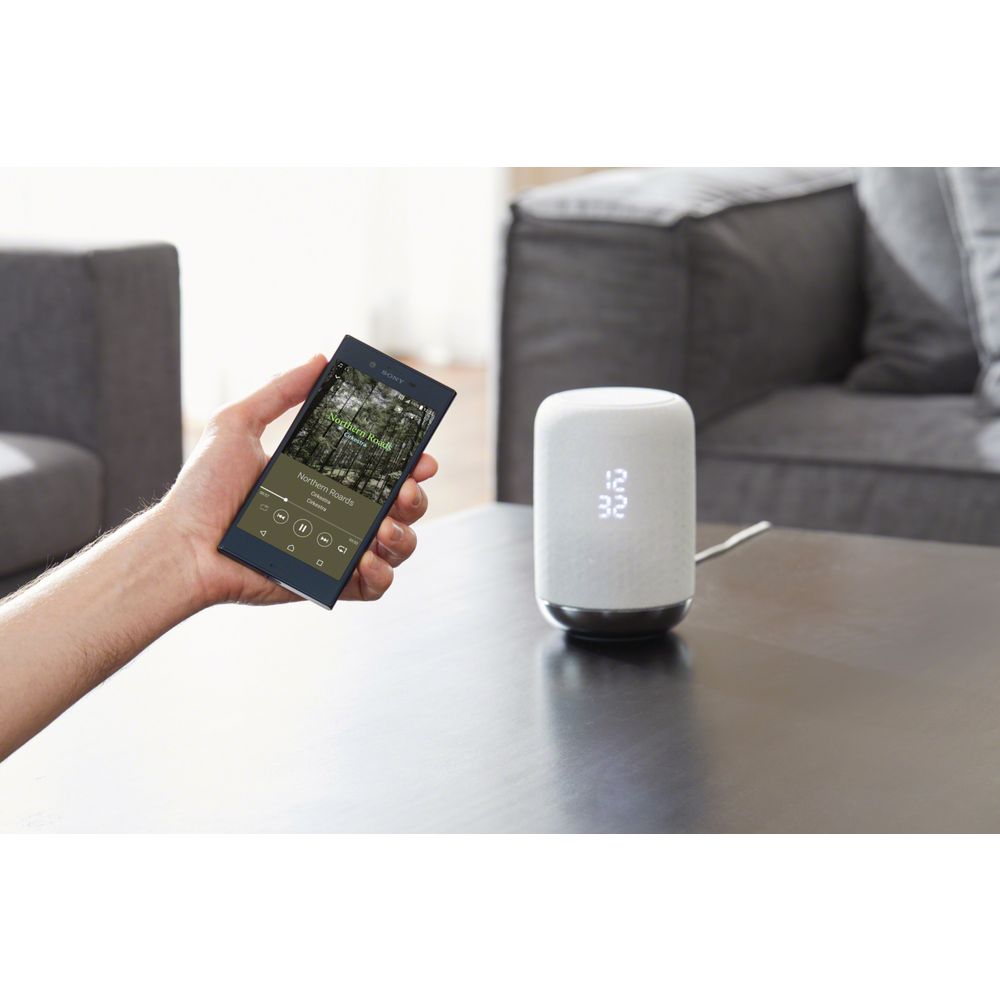 Sony Wireless Speaker with Google Assistant White LF-S50G