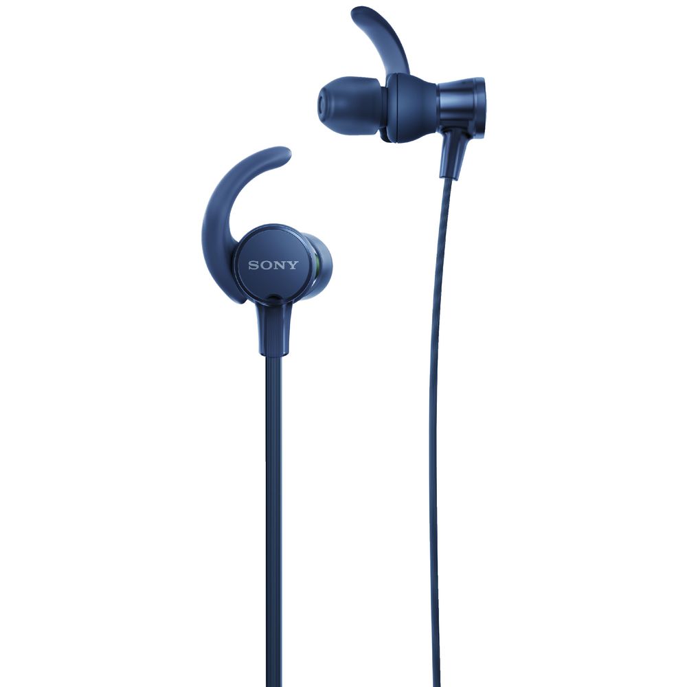 Sony Extra Bass Sports Earphones Blue