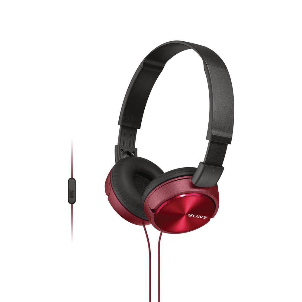Sony Smartphone Headphones Red ZX310